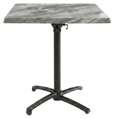 Image de Table de terrasse en  Marbre pour Exterieur, 60x60 cm