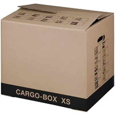Produktbild von smartboxpro Umzugskarton 'CARGO-BOX X', braun - 1 Stück