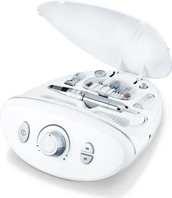 Immagine prodotto di Beurer MP 100 Set Professionale per Manicure e Pedicure con Fresa per Unghie e Accessori completi, adatto anche per Unghie Artificiali