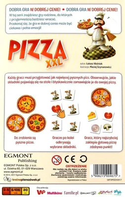 Obrázok produktu pre ISBN Pizza XXL, hry, Polština, tvrdý obal