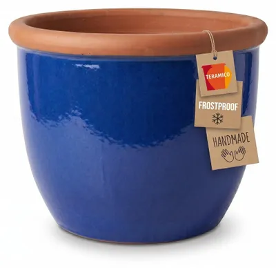 Productafbeelding van Geglazuurde Keramische Plantenbak, Rond en Vorstbestendig, Ø 36 cm