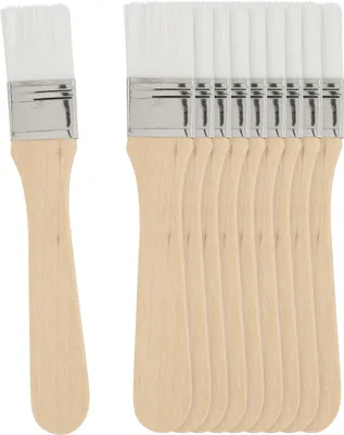 Produktbild von VBS XXL Grundierpinsel Set 23 mm 10 Stück Größe 3 für Malerei und Basteln