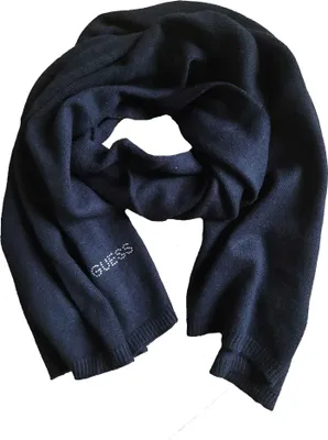 Produktbild von Guess Damen Strickschal Schal Schwarz Kaschmir 0222-0036
