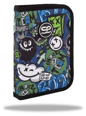 Produktbild von CoolPack Piórnik 1-komorowy bez wyposażenia Clipper Monster Team, 1 sztuka