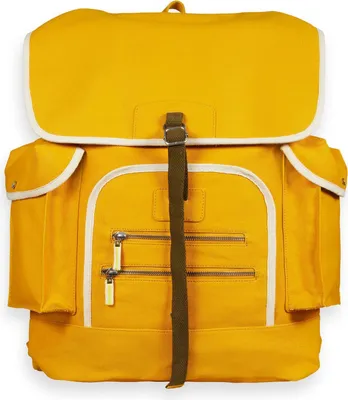 Produktbild von SCOTCH & SODA Freizeitrucksack Rucksack Explorer Backpack Nautical Yellow dunkelgelb