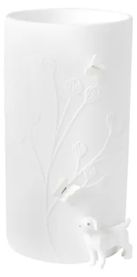 Produktbild von Räder Design Vase Porzellangeschichten Hund Stehend (9x17cm)