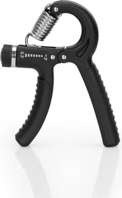 Produktbild von ACTIGET Handgreifer, Widerstand 5-60 kg, für Hand- und Handgelenkstraining, verstellbar, schwarz