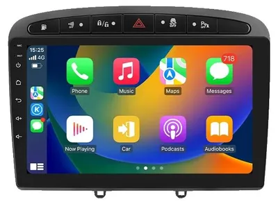 Productafbeelding van Multimediaspeler voor auto, displaygrootte, navigatiesysteem, compatibel met Peugeot 308, 308SW, 408, RCZ, P2-CP AHD