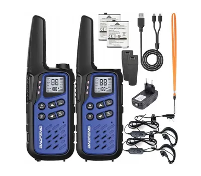 Immagine prodotto di Baofeng BF-T25E Dark Blue walkie-talkie 2pcs