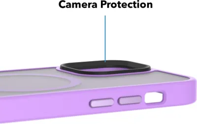 Produktbild von AlzaGuard Matte Hülle kompatibel mit MagSafe für iPhone 12 / 12 Pro Light