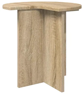 Image de Table d'appoint Chêne Sonoma Ø 39 x 38 cm Bois d'ingénierie