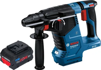 Image de Bosch GBH 18V-24 C Professional Marteau perforateur sans fil 18 V 2,4 J Brushless SDS plus + 1x batterie ProCORE 8,0 Ah - sans chargeur