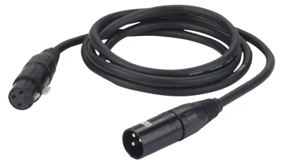 Obrázok produktu pre DAP-Audio FL0920, XLR (3-pin), Samec, XLR (3-pin), Samica, 20 m, Čierna