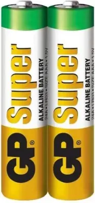 Image de GP GPSUP24A002S2 2 GP Batterien SUPER Micro AAA 1.5 V