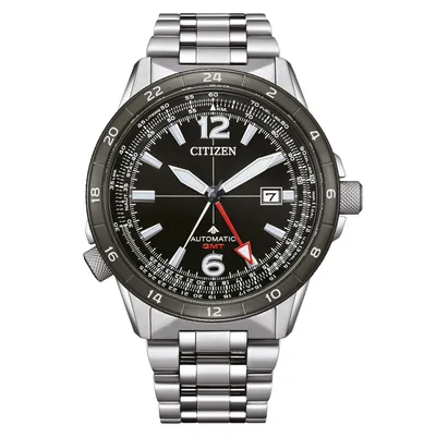 Produktbild von Citizen NB6046-59E Herrenuhr Automatik GMT 44,5 mm 20ATM