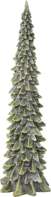 Produktbild von Deko-Tannenbaum Polyresin 38 x 11 cm grün