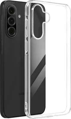 Zdjęcie produktu dla Mayaxess, elastyczne silikonowe etui do Samsung Galaxy A36, przezroczyste