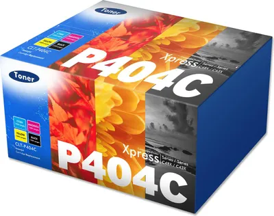 Produktbild von 4er-Pack CLT-P404C P404C CLT K404S Multipack Toner für samsung C480W Xpress SL C480FW C430W C48X C480 C430 C480FN CLT-K404S CLT-Y404S CLT-C404S CLT-M404S C43X Series (Schwarz Cyan Gelb Magenta)