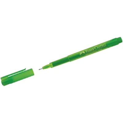 Produktbild von Faber-Castell Fineliner BROADPEN 1554 155466 0,8mm grasgrün