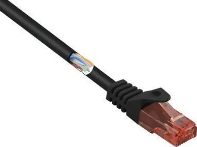 Zdjęcie produktu dla RF-5044002 Kabel sieciowy RJ45 CAT 6 U/UTP 10,00 m czarny bezhalogenowy (RF-5044002)