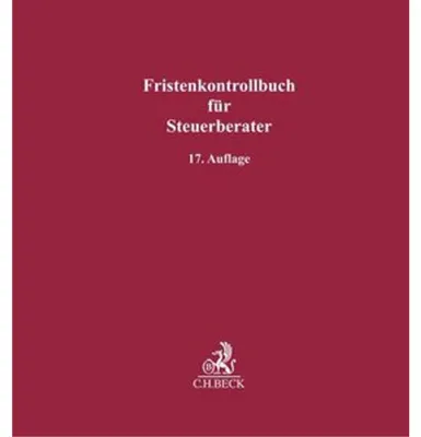 Immagine prodotto di Fristenkontrollbuch für Steuerberater