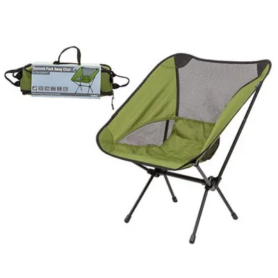 Produktbild von Ultra leicht Campingstuhl Anglerstuhl faltbar grün 633115