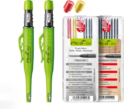Edding 8870 Bohrloch-Spraymarker – Neon-Grün, Für Markierungen Bis 50 Mm Tiefe | Fluoreszierende Kreidefarbe