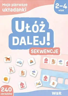 Obrázek produktu pro Moje pierwsze układanki. Ułóż dalej! Sekwencje