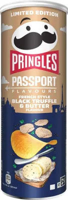 Produktbild von Pringles Passport French Style Black Truffle & Butter 165g