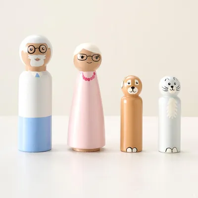 Produktbild von Petite Amélie Puppen für Puppenhaus «Ma Grande Famille Jacinthe»
