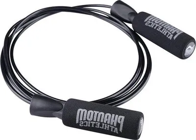 Produktbild von Famanu Springseil für Sport, Fitness und Krafttraining - Schwarz