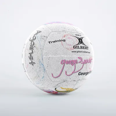 Zdjęcie produktu dla Piłka treningowa do netballa Gilbert, rozmiar 5, Fisher - trwała piłka sportowa