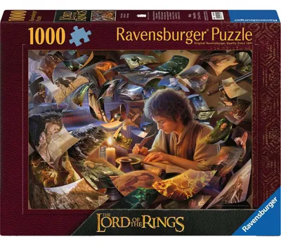 Immagine prodotto di Puzzle per adulti da 1000 pezzi - Il viaggio di Frodo