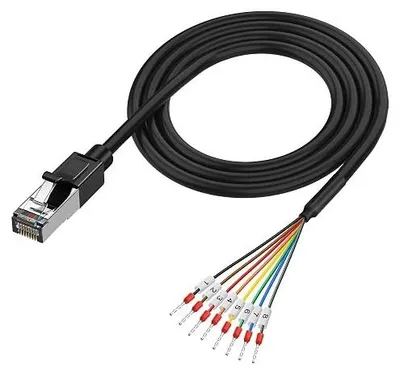 Zdjęcie produktu dla Kabel RJ45 do RS232 485 8 pin 1M debugowanie sieć ethernet