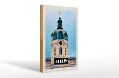 Produktbild von Holzschild Reise 20x30cm Berlin Deutschland Hauptstadt