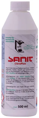 Productafbeelding van Citro Plus 500 ml kalkreiniger en sanitair ontkalker met frisse citroengeur