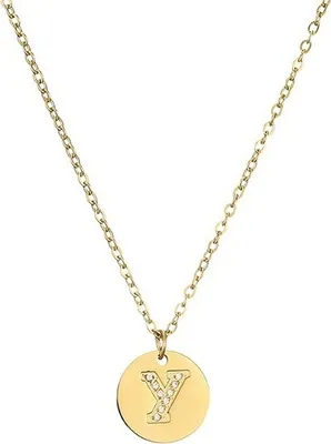 Produktbild von Alphabet Halskette Y/Golden - Stilvoller Schmuck KP21230