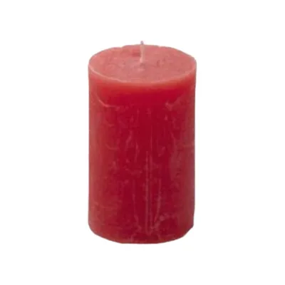Obrázok produktu pre Sviečka značky Stumpenkerze, priemer 5 cm, výška 8 cm - farba: hnedá (postrot) - doba horenia: cca 20 hodín.
