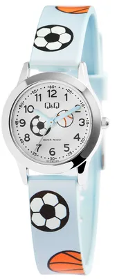 Produktbild von Q&Q Kinderuhr mit Kunststoffarmband, 3 bar