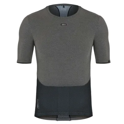 Obrázok produktu pre Cyklistické tričko GOBIK s krátkym rukávom - CELL SKIN - sivá/čierna L-XL