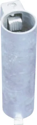 Produktbild von Bodenhülse mit Feststellvorrichtung für Rohrpfosten H = 300 mm Ø 89 mm