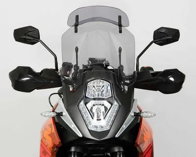 Image de Ecran touring MRA Vario VT KTM 1050, 15-/1190-, gris fumé