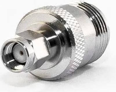 Produktbild von Adapter N-Buchse auf RP-SMA-Stecker Koaxial, Reverse Polarity