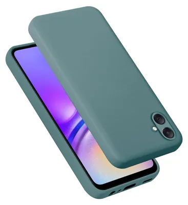 Produktbild von Cadorabo Hülle für Samsung Galaxy A06 Hülle Silikon Handyhülle Case aus flüssigem Silikon, Kratzfeste und stoßfeste Schutzhülle für Samsung Galaxy A06