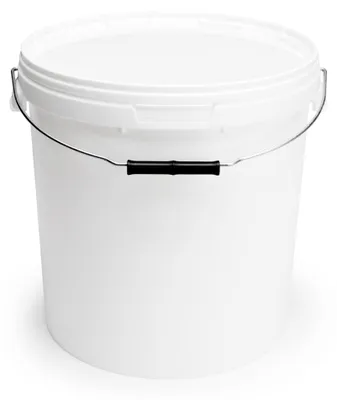 Produktbild von Garronda Eimer mit Deckel, 20 Liter, 1 Stück, für die Lagerung von Lebensmittel- und Chemischen Produkten Weiß GD-0071