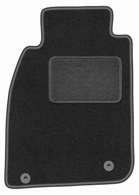 Obrázok produktu pre Velúrový koberec vodiča pre: Mitsubishi Carisma 1995-2004 (sedan/liftback/hatchback) – 1 ks, grafitový, na mieru – Wielganizator LUX