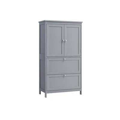 Produktbild von Grau MDF Badkasten Organizer - 30x60x110cm