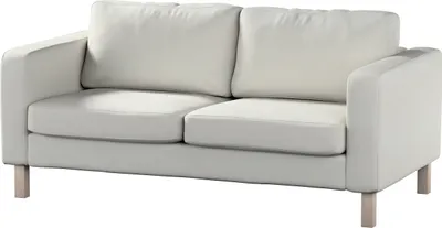 Produktbild von Dekoria Bezug für Karlstad 2-Sitzer Sofa nicht ausklappbar, mittelgrau, Sofahusse, Karlstad 2-Sitzer