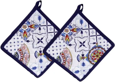 Imagen del producto de Paños de cocina de algodón, juego de 2 unidades, 20x20 cm