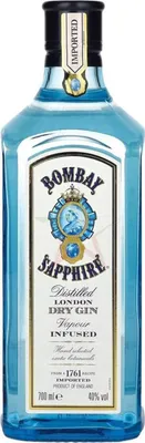 Immagine prodotto di Bombay SAPPHIRE London Dry Gin 40,00 %  0,70 litri